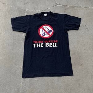 80s Vintage “Think Outside The Bell” Taco Bell Graphic Shirt